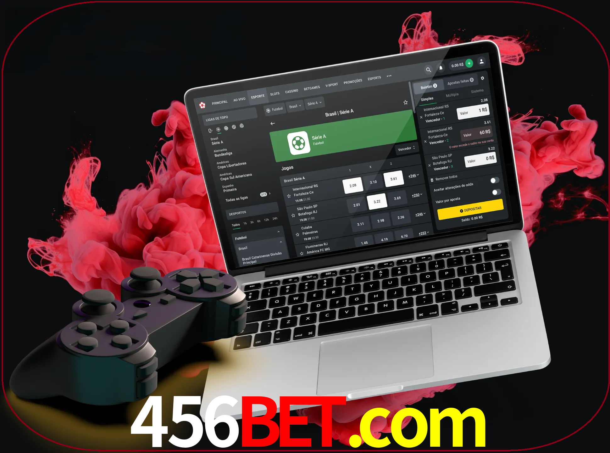 Visite a secção especial de jogos de vídeo em 456bet para descobrir em que jogos pode apostar e ganhar muito dinheiro.